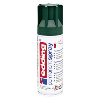Tinta Acrílica Edding 5200 Spray 200ml Verde Musgo