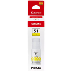 Tinteiro Canon GI-51Y Amarelo 4548C001 70ml 7700 Pág.
