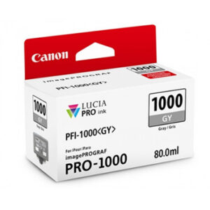 Tinteiro Canon PFI-1000 Cinzento 0552C001 80ml