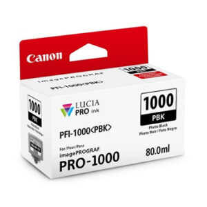 Tinteiro Canon PFI-1000 Preto Foto 0546C001 80ml