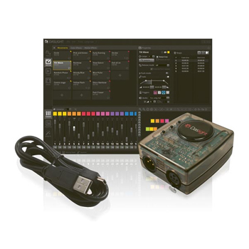 DASLIGHT DVC4 Gold virtual DMX controller c/USB DMX interfac