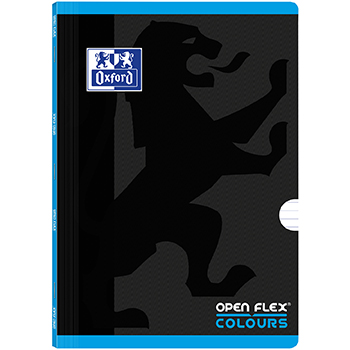 Caderno Agrafado Oxford Colours Openflex A4 Pautado Turquesa