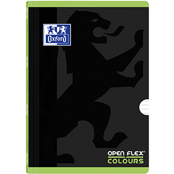 Caderno Agrafado Oxford Colours Openflex A4 Pautado Verde