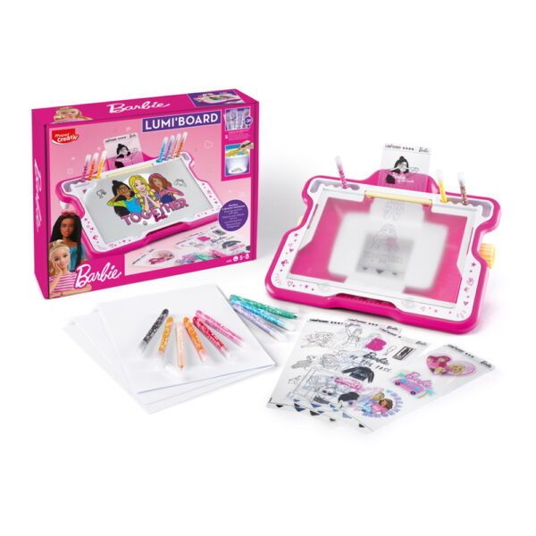 Quadro de Atividades Lumi Board Barbie