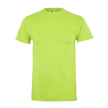 T-Shirt Adulto Algodão 155g Verde Lima Tamanho M