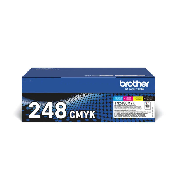 Pack Toners Brother TN-248VAL 4 Cores 1000 Pág.