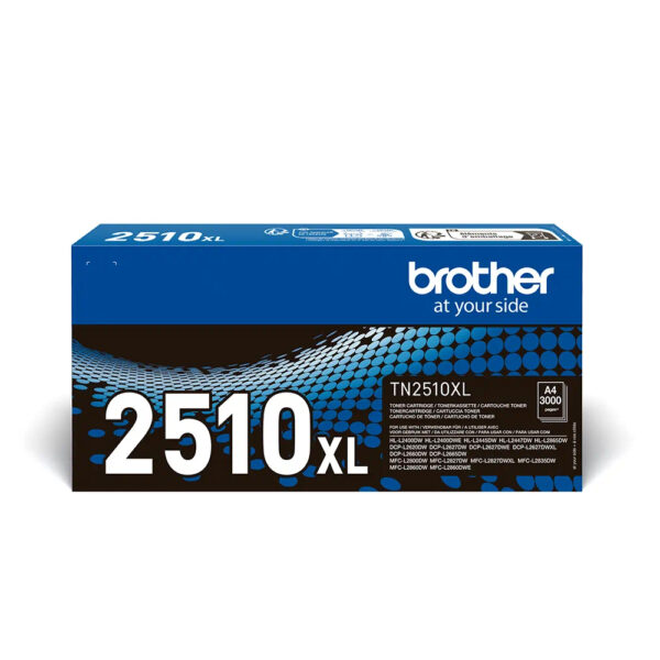 Toner Brother TN-2510XL Preto 3000 Pág.