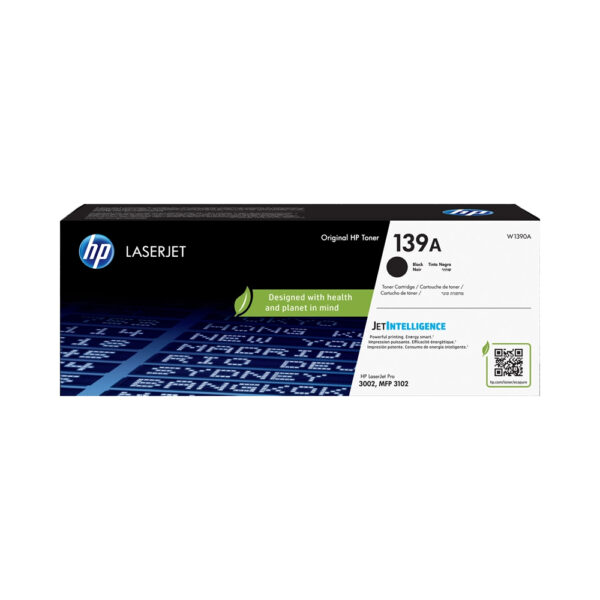 Toner HP 139A Preto W1390A 1500 Pág.