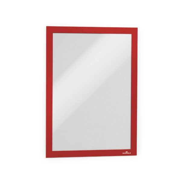 Moldura Adesiva Duraframe A4 Vermelho 4872-03 2un