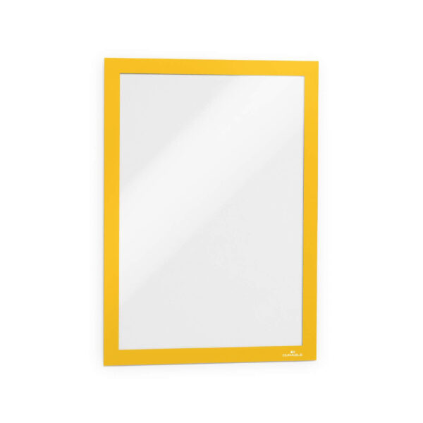 Moldura Adesiva Duraframe A4 Amarelo 4872-04 2un