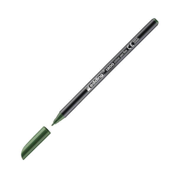 Marcador Médio Verde Oliva 1mm Edding 1200 1un