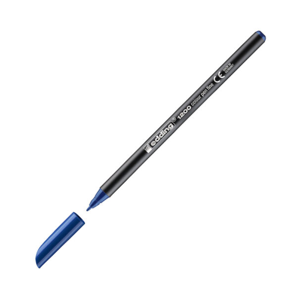 Marcador Médio Azul Aço 1mm Edding 1200 1un