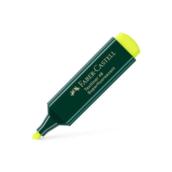 Marcador Fluorescente Amarelo Textliner 48 Faber 10un