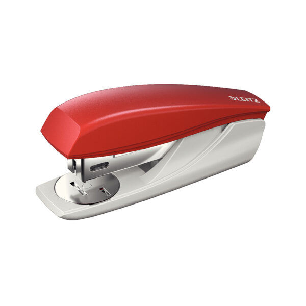 Agrafador 24/6 25 Folhas Leitz 5501 Vermelho