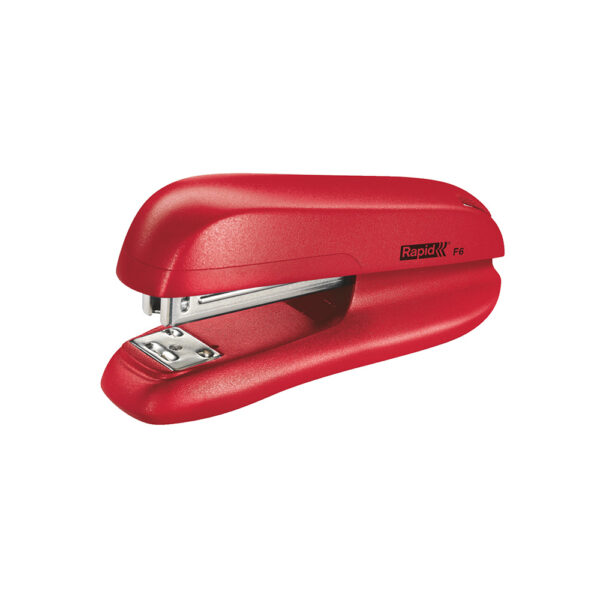 Agrafador 24/6 20 Folhas Rapid F6 Vermelho