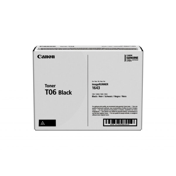 Toner Canon T06 Preto 3526C002 20500 Pág.