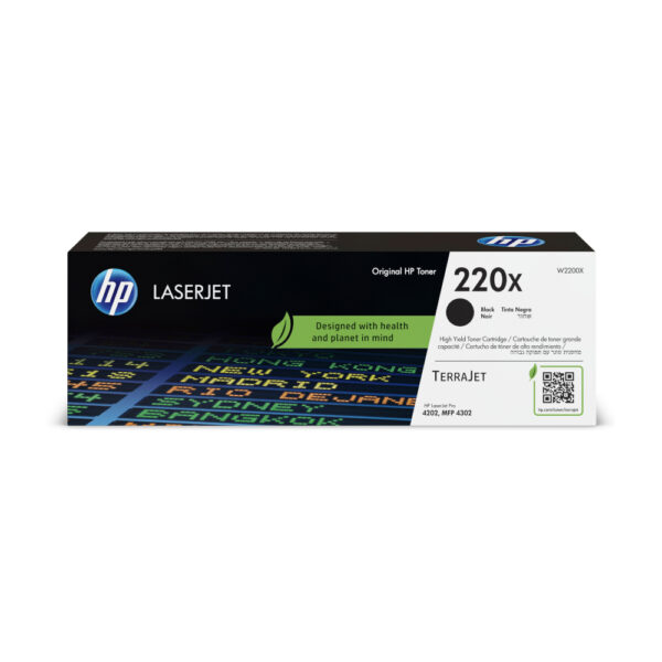 Toner HP 220X Preto W2200X 7500 Pág.