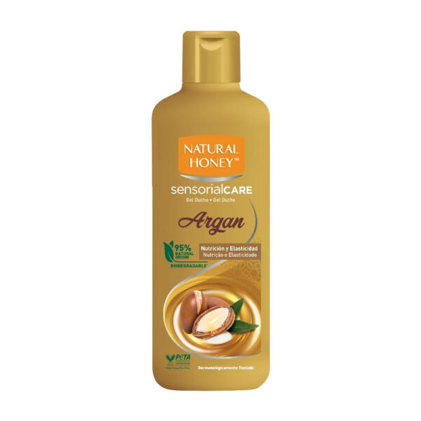 Gel de Banho Natural Honey Argan 600ml