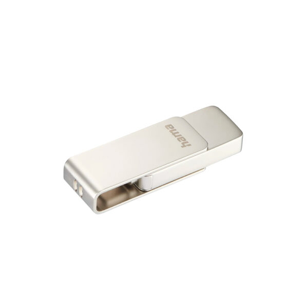 Pen Drive USB-C 3.1 32GB Hama Uni-C Rotate Pro Prata