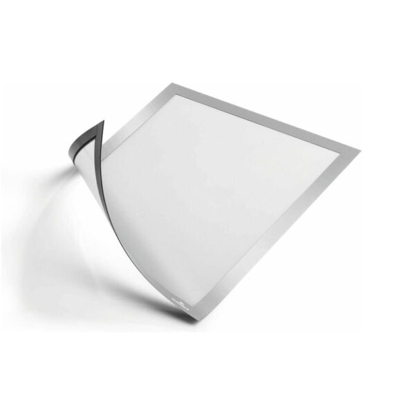 Bolsa Magnetica Duraframe A4 Cinza Pack 5un