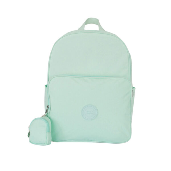 Mochila Escolar Ambar Mint Campus Moonflower