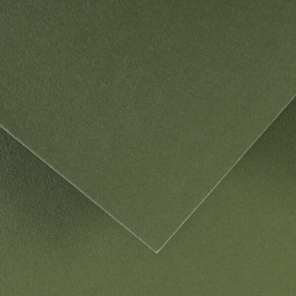 Cartolina 185gr 1 Folha 50x65cm Canson Iris Verde Safari