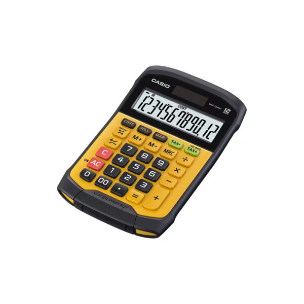 Calculadora de Secretaria Casio WM320MT Amarelo 12 Digitos