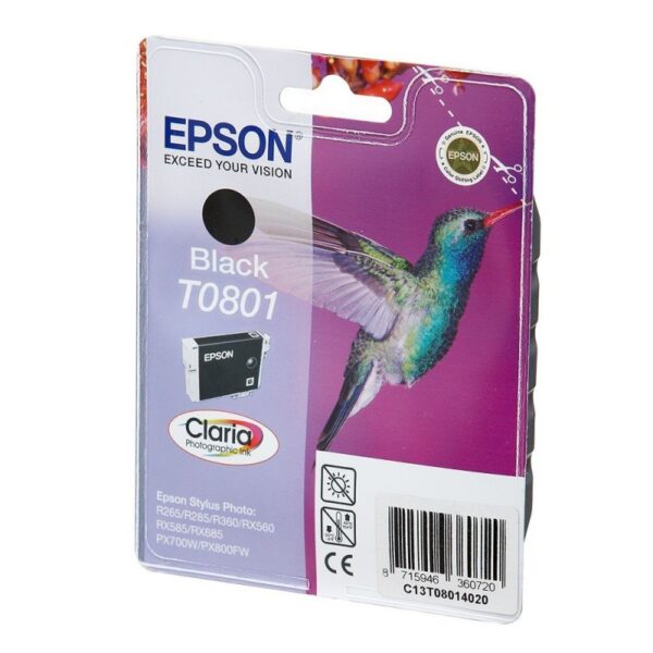 Tinteiro Epson T0801 Preto C13T08014011 7,4ml