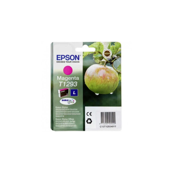 Tinteiro Epson T1293 Magenta C13T12934011 7ml 470 Pág.