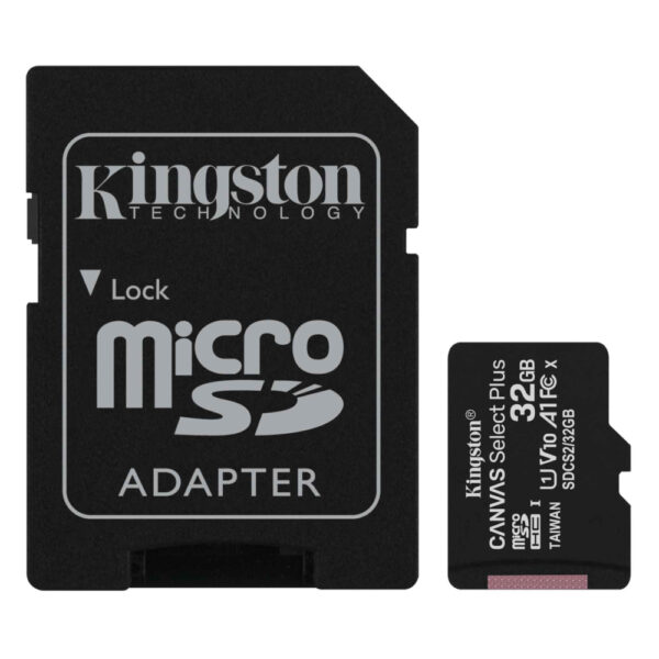 Cartao Memoria KINGSTON 32GB micSDXC Canvas Select Plus