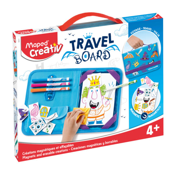 Kit Viagem Magnético - Princesa e o Cavaleiro