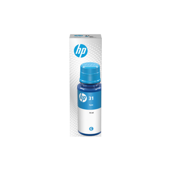 Tinteiro HP 31 Azul 1VU26A 70ml 8000 Pág.