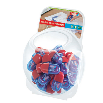 Cola Mini Roller Colagem Permanente Tesa Bomboneira 48un