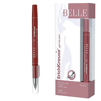 Esferográfica Gel EK Belle Vermelho 0,5mm 1un