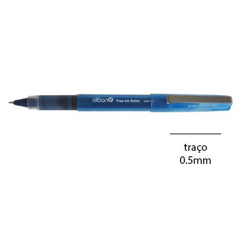 Marcador Roller AC1090 Needle Point 0,5mm Azul 1un