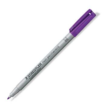 Marcador Médio Staedtler Lumocolor 315-6 1mm Violeta 1un