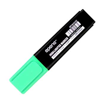 Marcador Fluorescente Epene EP10-0122 Verde 1un