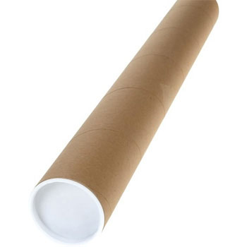 Tubo Porta Desenhos Cartão 64cm Diâmetro 5cm