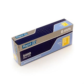 Agrafos Rapid para Pistola Agrafadora 13/6 Cx 5000un