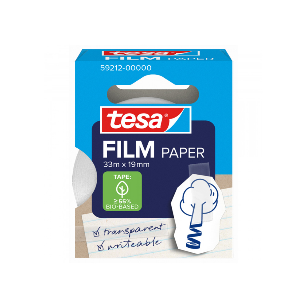 Fita Adesiva 19mmx33m Papel Tesafilm Paper 1un