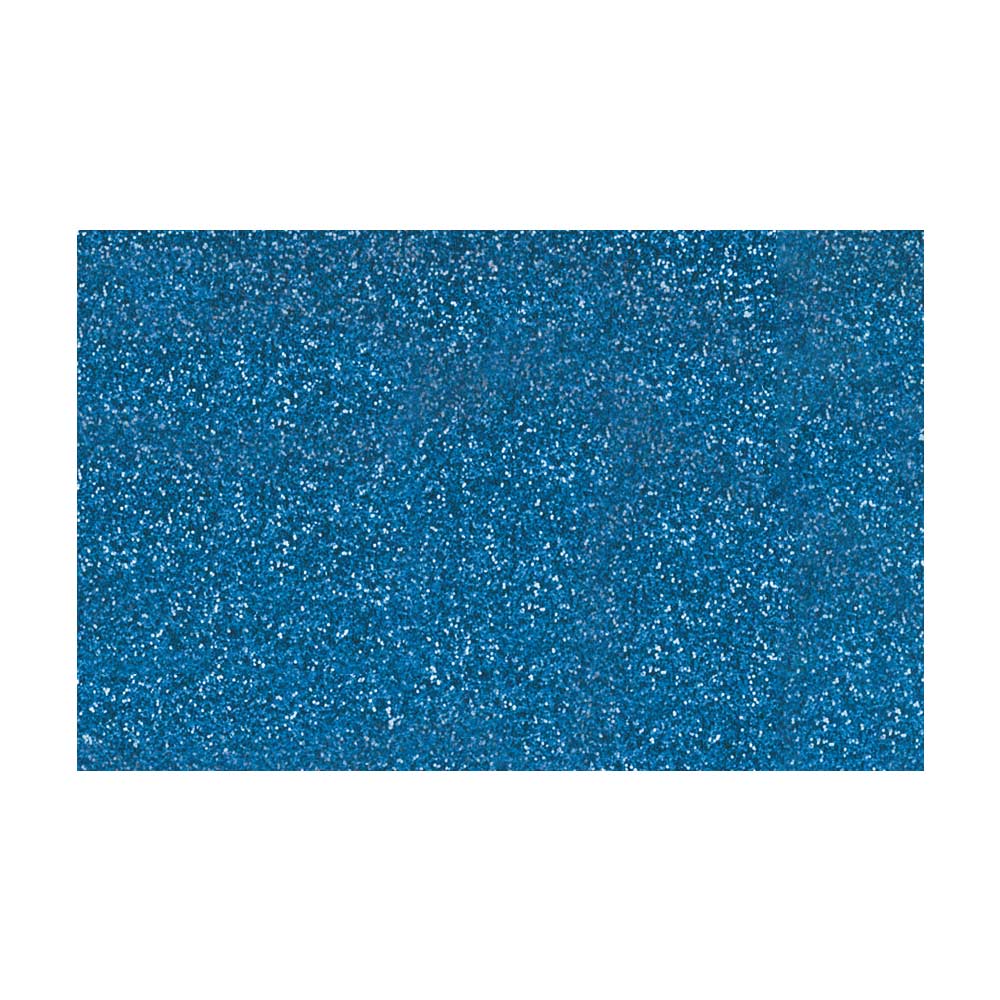 Placa de Cor Musgami Azul Glitter 50x70cm 1un