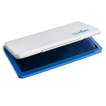 Almofada Carimbos Nº2 7x11cm Azul