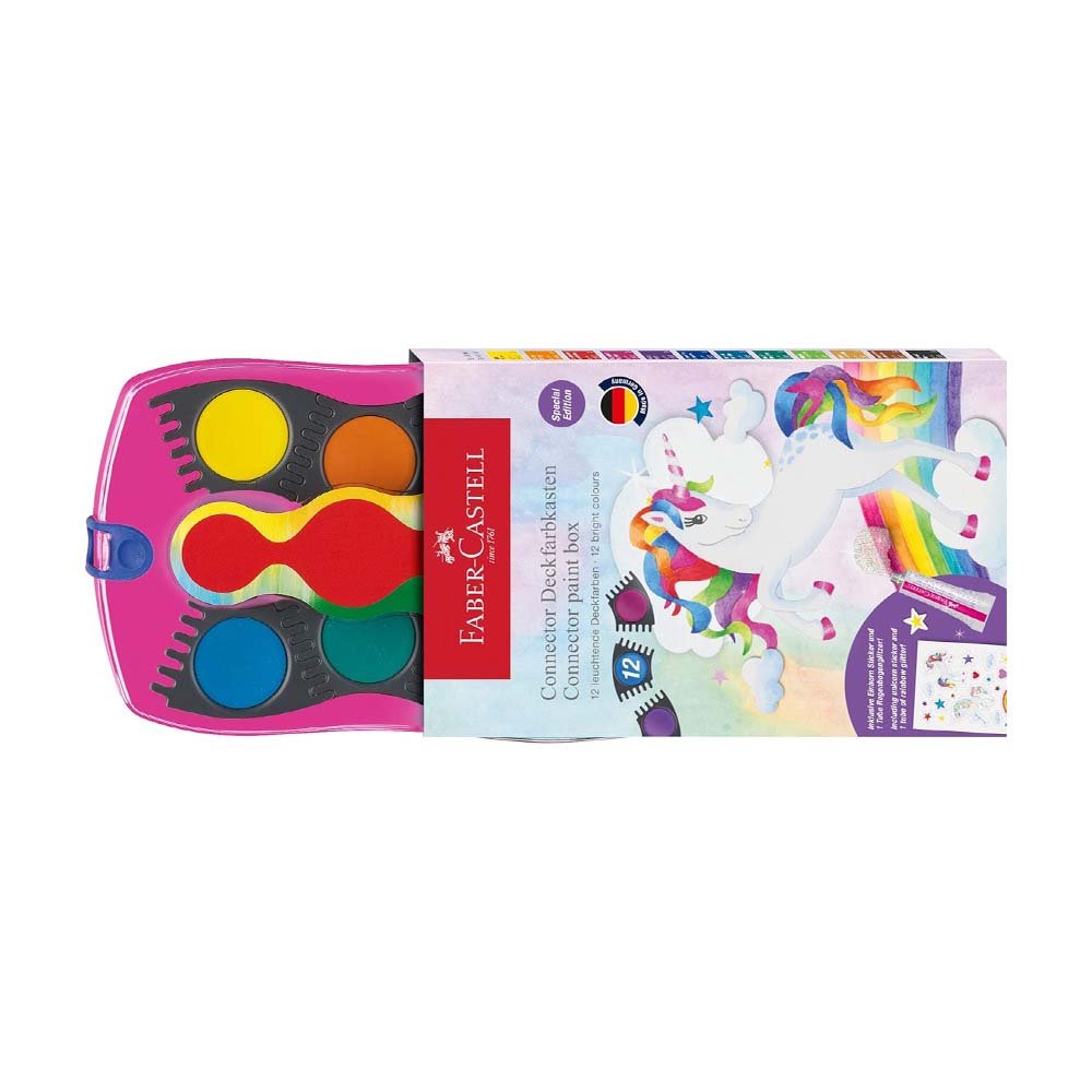 Aguarelas 12 Cores Connector Special Edition Faber-Castell