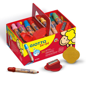 Lápis Cor 36un + 3 Afia Lápis Schoolpack Giotto Be-Be