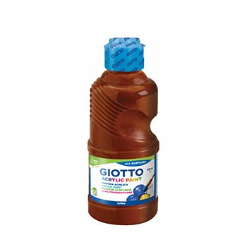 Guache Líquido Acrílico 250ml Giotto Castanho