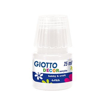 Guache Decor Acrílico 25ml Giotto Branco