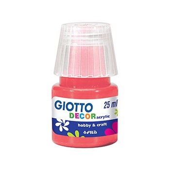 Guache Decor Acrílico 25ml Giotto Vermelhão
