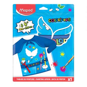 Avental Plástico Pinturas Maped 5 a 8 Anos