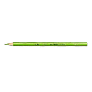 Lápis Cor 12un Cx Cartão Giotto Supermina 18cm Verde