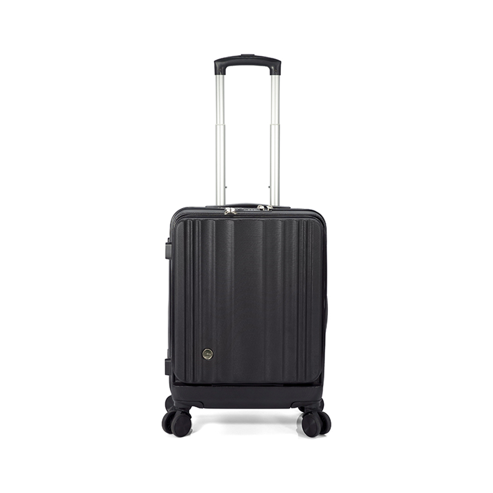 Mala Viagem com Trolley 39x55x23cm Preto 1un
